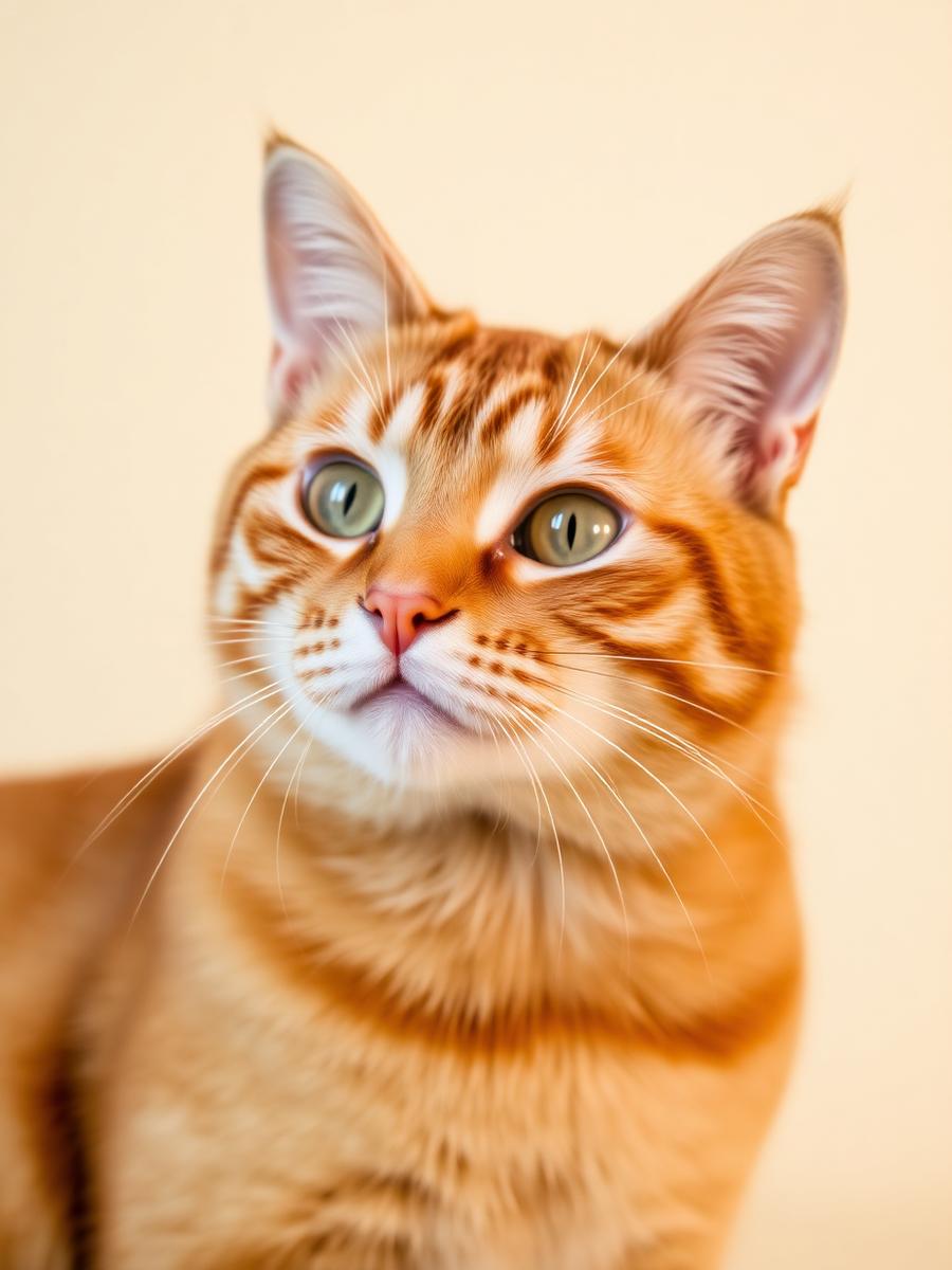 Orange tabby cat